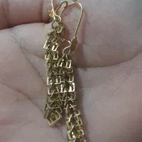 گوشواره با وزن ۲گرم ۸۹۰سوت فروشی