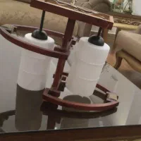 لوستر اشپزخون  اباژور  جاشمعی