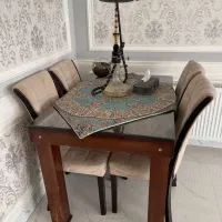 میزناهارخوری ۴ نفره ام دی اف ترک