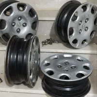 چهارعدد رینگ 14با قالپاق