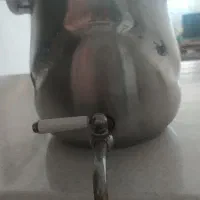 کتری شیردار سماور روگازی کف چدن