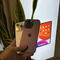 ایفون ۱۴ پرو با چک و ضمانت طلا