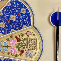 آموزش مجازی تذهیب با هزینه ۲ تا بسته چیپس