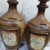 قلک های سفالی دوقلو