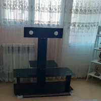 میزتلوزیون شیشه ای