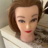 کله مانکن موی الیاف درجه یک