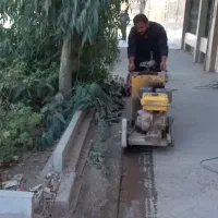 کاتر شیار زن برش آسفالت بتن جوشکاری لوله پلی اتیلن