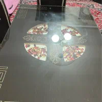 میز ناهار خوری شش نفره mdf