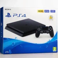 کنسول ویژه Ps4 slim 1000GB + جعبه + کیف + 2 دسته