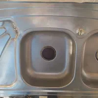 سینک دوقولو استیل