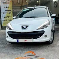 کرایه/ماشین 207 ۱۴۰۳/ سقف فلزی/پانا سفید