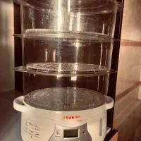 بخار پز ۳ طبقه سانی