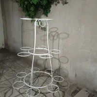 پایه گلدان فلزی