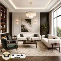 مبل 8 نفره مدل آگاتا مدرن و تختخواب شو