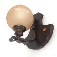 فروش لوستر دیواری چوبی