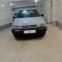 پراید مدل 91کارمندی بی رنگ شاسی سالم