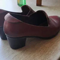 کفش چرم با کفی پیو