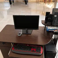 کامپیوتر + همراه میز کشو دار