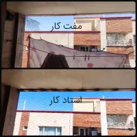 توری کشی بلکن حصار کشی بالکن تراس جوشکاری پیچ