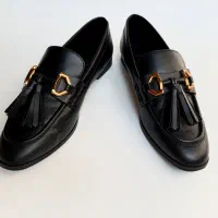 کفش لوفر منگوله دار (Zara)اورجینال نو و آکبند