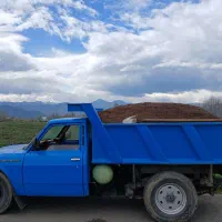 خاک باغچه.شن.نخاله.کود.نیسان کمپرسی