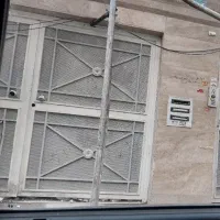 درب آهنی پارکینگی کارکرده در حد