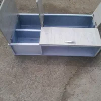 کابینت گالوانیزه  درب ام دی اف