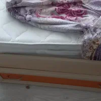 تخت خواب با دوشک نوجوان یک  پونصد