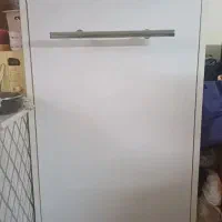 تخت یک نفره کم جا همراه با تشک