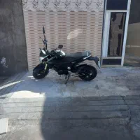 موتورسیکلت معاوضه باگوسفند  مدارک کامل بیمه  کارت