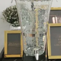 کلمن شیشه ای شیرینی خوری