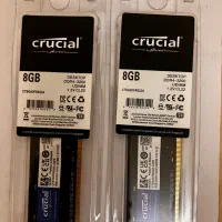 ۲ عدد رم /ddr5ddr4 باس ۳۲۰۰ ظرفیت ۸ گیگ نو