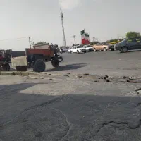 حمل نخاله مصالح ساختمانی با سه چرخ