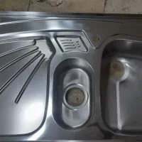 سینک ۶۰&۱۰۰ روکار فانتزی مارک ایلیا استیل ۸۵۰۰