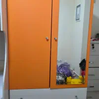 تخت دوطبقه با تشک کاملا سالم