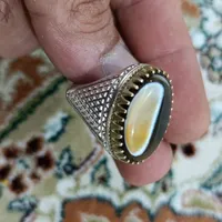 انگشتره یاقوت وعقیق