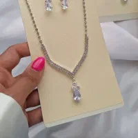 حراج نیم ست نقره ای