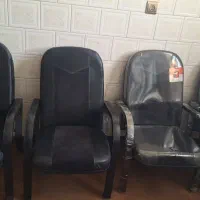 فروش پنج عدد صندلی مبلی اداری در حد نو