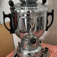 سماور گازی و قوری