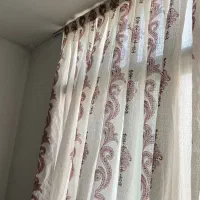پرده پذیرایی سه تیکه تک هم فروخته میشه