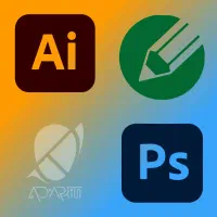 آموزش فتوشاپ/ هوش مصنوعی/ ایلاستریتور/ افترافکت