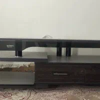 میز تلویزیون شیشه ای