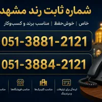 فروش ۲ شماره ثابت رند و خاص 38812121 - 38842121