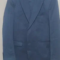 کت شلوار آبی سرمه ای صفر صفرارسال هم میشه