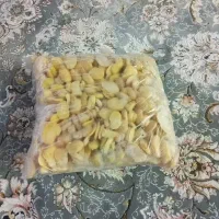 باقالی تازه پاک کرده
