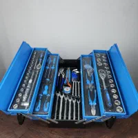 ست جعبه بکس و جعبه ابزار ۸۵ پارچه صنعتی