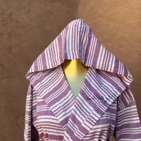 حوله حمام نخی یزدبافت مدل تن پوش