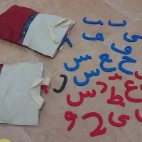 حروف فارسی چوبی تمام مگنت