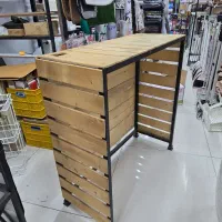 میز چوبی-فلزی