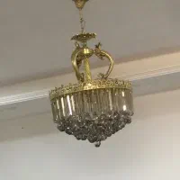 لوستر ۲۴شاخه برنج شیک و مجلل